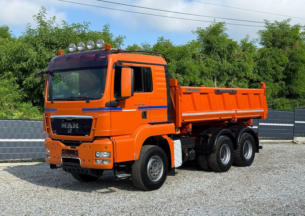 MAN * TGS 26.480 MAN  * Kiper / Wywrotka * 6x4 * Sprowadzona * Bordmatik * Stan Perfekcyjny - Camion benne: photos 2 MAN * TGS 26.480 MAN  * Kiper / Wywrotka * 6x4 * Sprowadzona * Bordmatik * Stan Perfekcyjny - Camion benne: photos 2