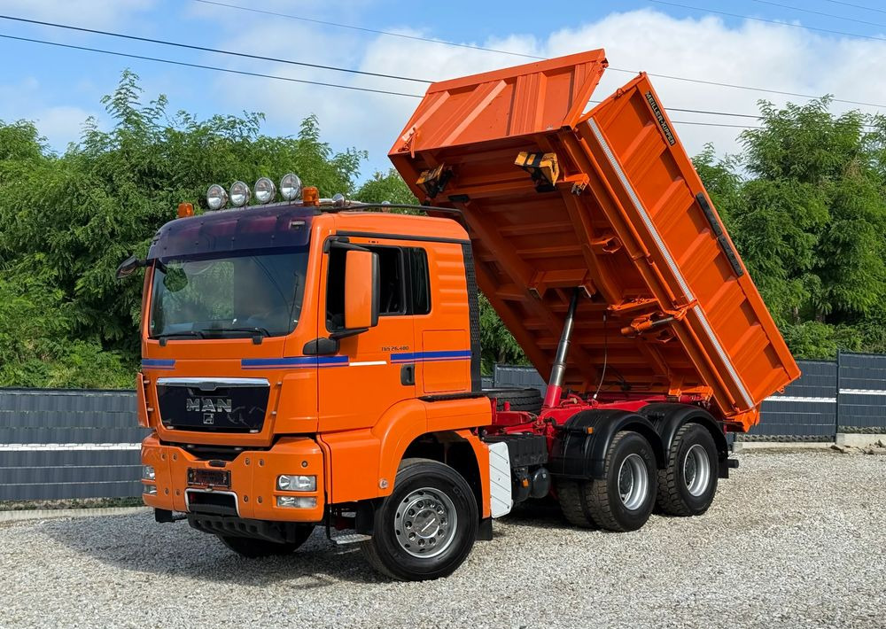MAN * TGS 26.480 MAN  * Kiper / Wywrotka * 6x4 * Sprowadzona * Bordmatik * Stan Perfekcyjny - Camion benne: photos 1 MAN * TGS 26.480 MAN  * Kiper / Wywrotka * 6x4 * Sprowadzona * Bordmatik * Stan Perfekcyjny - Camion benne: photos 1
