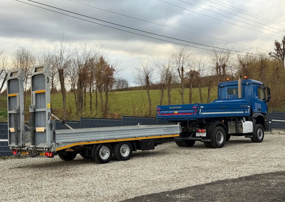 Camion benne Mercedes-Benz * Arocs * 4X4 * JAK NOWY * Wywrotka Kiper Meiller+ Przyczepa * Zestaw Sprowadzony * 80.700 km Oryginalnie * Mercedes: photos 35 Camion benne Mercedes-Benz * Arocs * 4X4 * JAK NOWY * Wywrotka Kiper Meiller+ Przyczepa * Zestaw Sprowadzony * 80.700 km Oryginalnie * Mercedes: photos 35