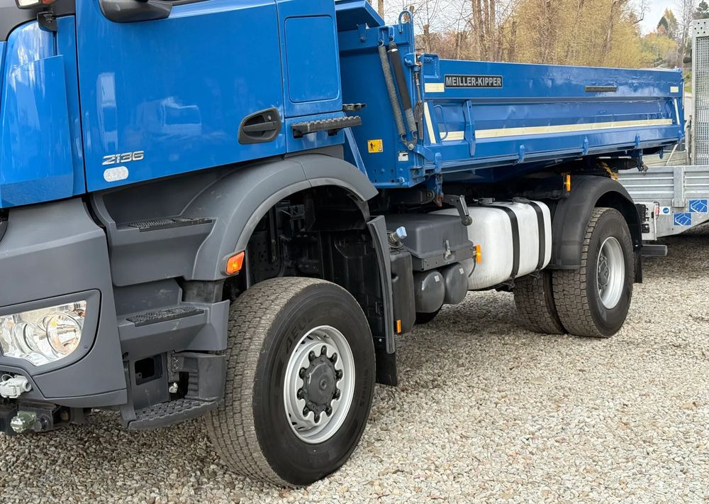 Camion benne Mercedes-Benz * Arocs * 4X4 * JAK NOWY * Wywrotka Kiper Meiller+ Przyczepa * Zestaw Sprowadzony * 80.700 km Oryginalnie * Mercedes: photos 6 Camion benne Mercedes-Benz * Arocs * 4X4 * JAK NOWY * Wywrotka Kiper Meiller+ Przyczepa * Zestaw Sprowadzony * 80.700 km Oryginalnie * Mercedes: photos 6