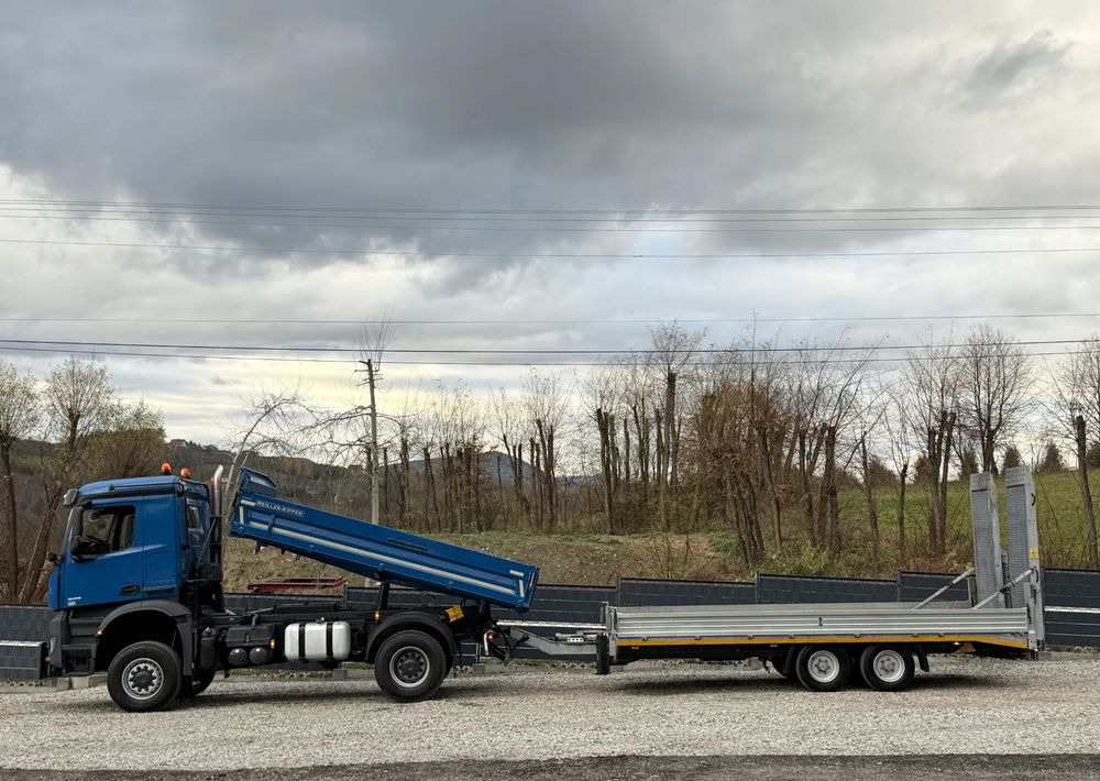 Camion benne Mercedes-Benz * Arocs * 4X4 * JAK NOWY * Wywrotka Kiper Meiller+ Przyczepa * Zestaw Sprowadzony * 80.700 km Oryginalnie * Mercedes: photos 20 Camion benne Mercedes-Benz * Arocs * 4X4 * JAK NOWY * Wywrotka Kiper Meiller+ Przyczepa * Zestaw Sprowadzony * 80.700 km Oryginalnie * Mercedes: photos 20