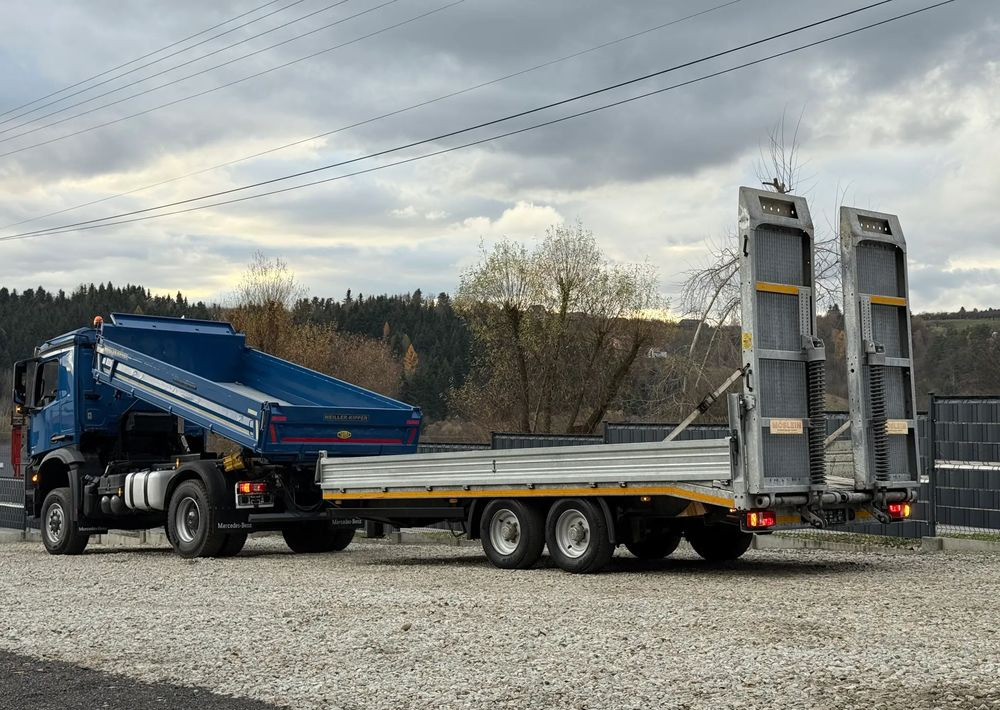 Camion benne Mercedes-Benz * Arocs * 4X4 * JAK NOWY * Wywrotka Kiper Meiller+ Przyczepa * Zestaw Sprowadzony * 80.700 km Oryginalnie * Mercedes: photos 19 Camion benne Mercedes-Benz * Arocs * 4X4 * JAK NOWY * Wywrotka Kiper Meiller+ Przyczepa * Zestaw Sprowadzony * 80.700 km Oryginalnie * Mercedes: photos 19