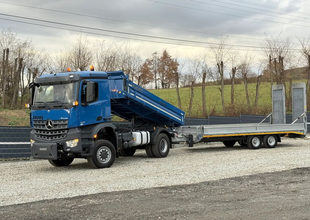 Camion benne Mercedes-Benz * Arocs * 4X4 * JAK NOWY * Wywrotka Kiper Meiller+ Przyczepa * Zestaw Sprowadzony * 80.700 km Oryginalnie * Mercedes: photos 28 Camion benne Mercedes-Benz * Arocs * 4X4 * JAK NOWY * Wywrotka Kiper Meiller+ Przyczepa * Zestaw Sprowadzony * 80.700 km Oryginalnie * Mercedes: photos 28