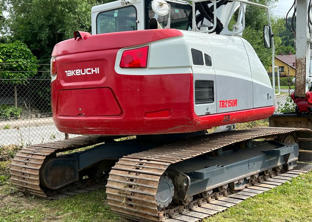 Pelle sur chenille Takeuchi KOPARKA TAKEUCHI TB2150R 5100 MTH SPROWADZONA STAN PERFEKCYJNY: photos 16
