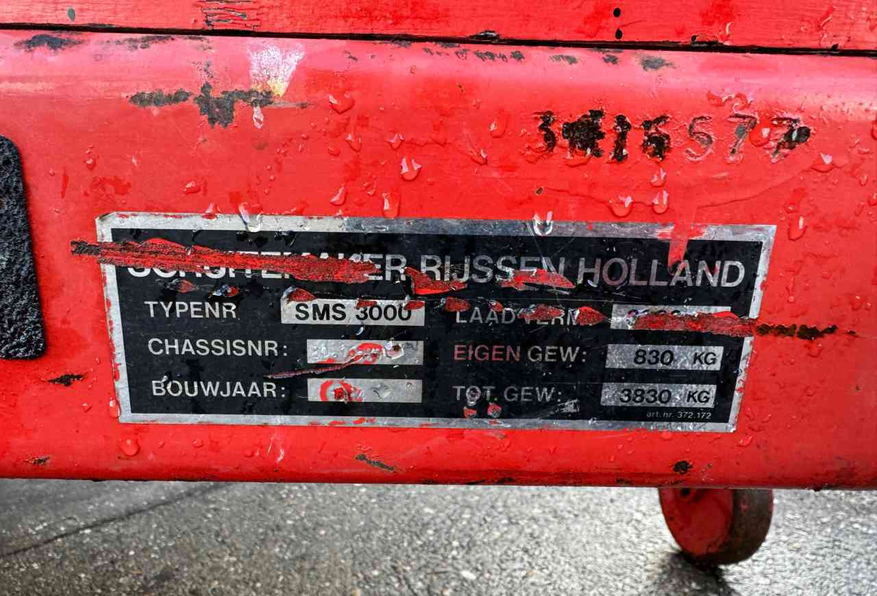 Schuitemaker SMS 3000 - Epandeur à fumier: photos 5 Schuitemaker SMS 3000 - Epandeur à fumier: photos 5