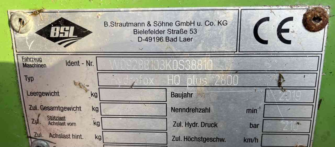 Strautmann Hydrofox HQ plus 2800 Kuilsnijder voermachines - Matériel d'ensilage: photos 5 Strautmann Hydrofox HQ plus 2800 Kuilsnijder voermachines - Matériel d'ensilage: photos 5