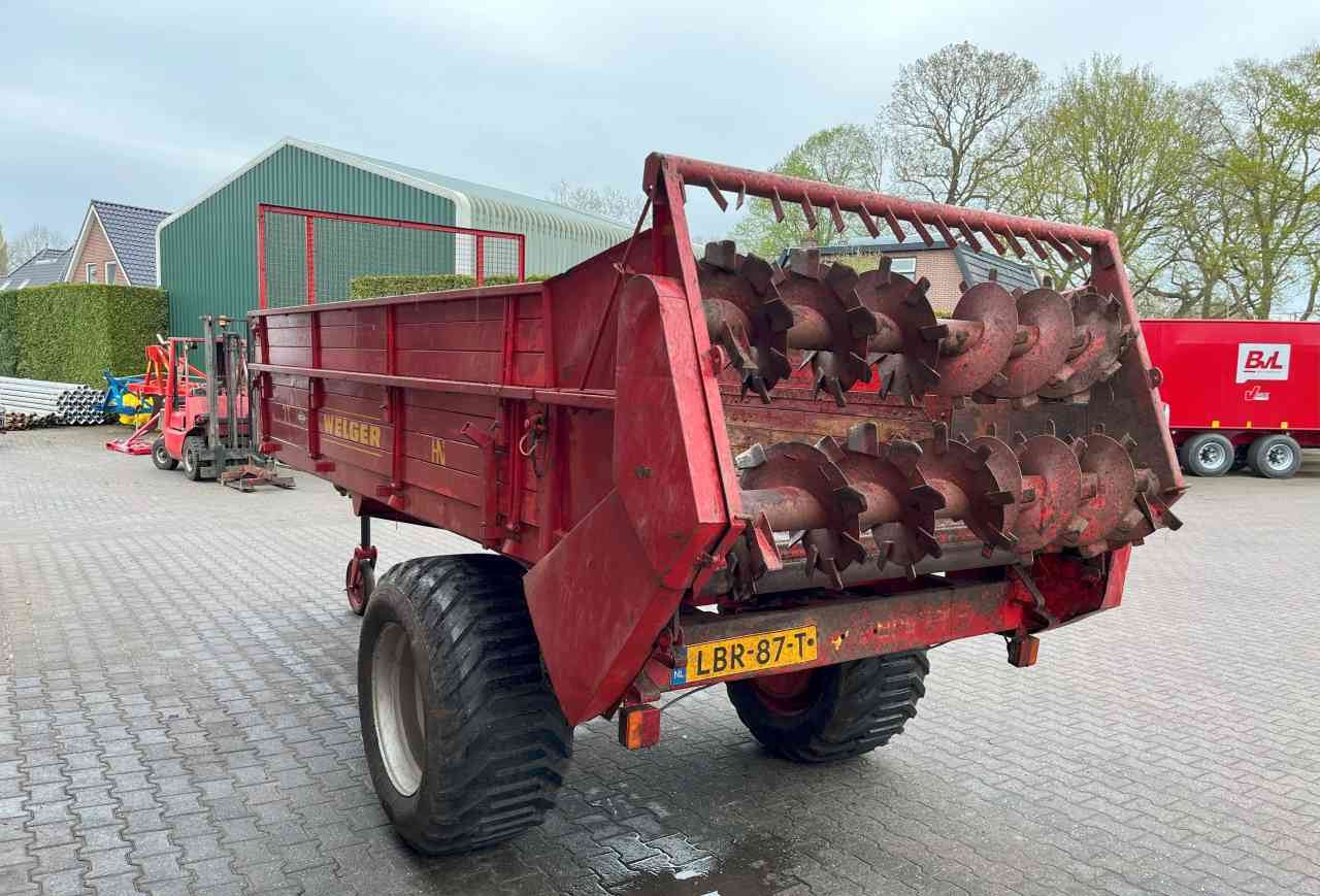 Welger LS 300 mestverspreider, mestwagen, meststrooier, vaste mest, mestverwerking - Epandeur à fumier: photos 4 Welger LS 300 mestverspreider, mestwagen, meststrooier, vaste mest, mestverwerking - Epandeur à fumier: photos 4