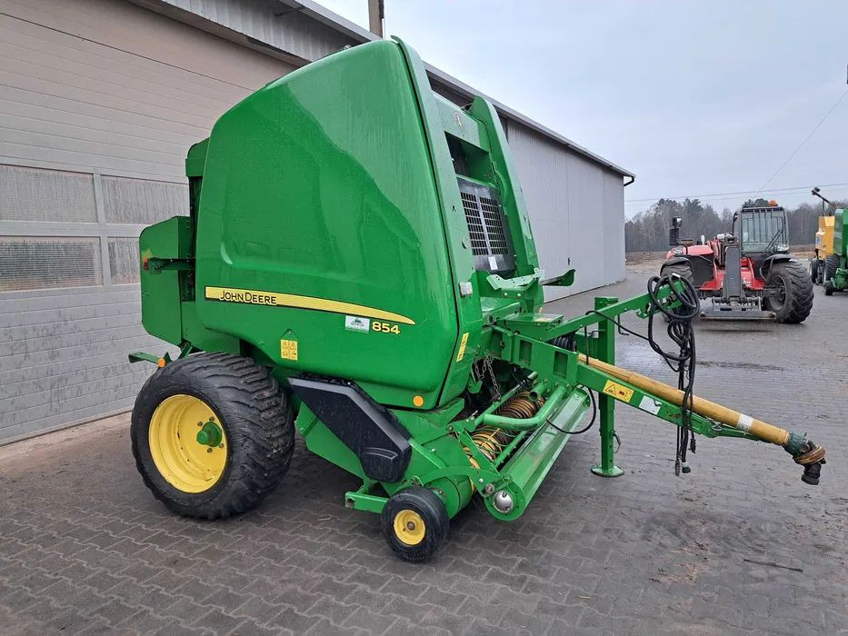 Prasa rolująca John Deere 854 - Presse à balles rondes: photos 2 Prasa rolująca John Deere 854 - Presse à balles rondes: photos 2
