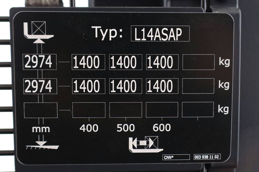 Chariot à mât rétractable neuf Linde L 14 AS AP Li-ION NEW UNUSED: photos 6 Chariot à mât rétractable neuf Linde L 14 AS AP Li-ION NEW UNUSED: photos 6