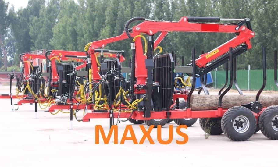 NEW MAXUS 6 TON Trailer + Crane 4.2 m Warranty | НОВА прицепа 6 ТОН + Кран 4,2 м MAXUS Гарантія - Remorque forestière: photos 2 NEW MAXUS 6 TON Trailer + Crane 4.2 m Warranty | НОВА прицепа 6 ТОН + Кран 4,2 м MAXUS Гарантія - Remorque forestière: photos 2