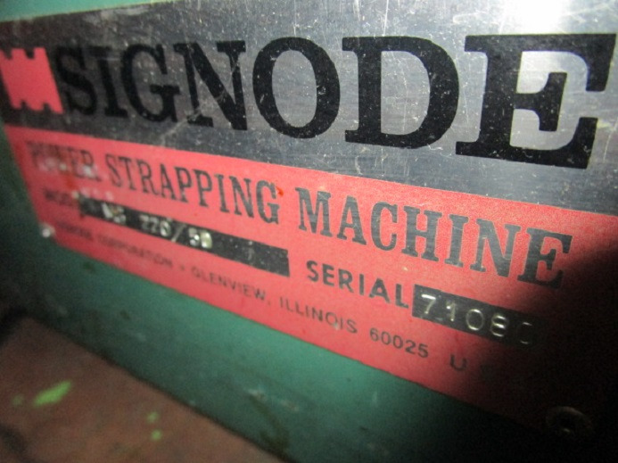 BANDEROLIERMASCHINE SIGNODE MS 220/50 - Machine d'emballage et de conditionnement: photos 3 BANDEROLIERMASCHINE SIGNODE MS 220/50 - Machine d'emballage et de conditionnement: photos 3