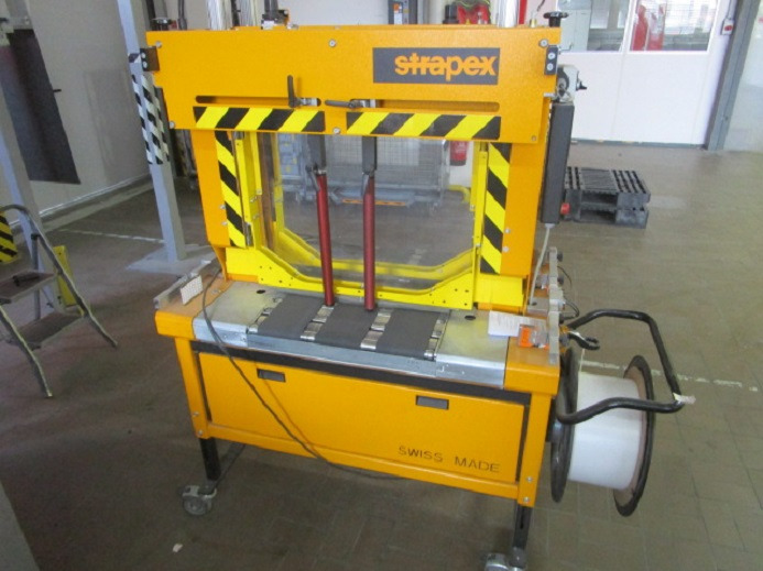 BANDEROLIERMASCHINE STRAPEX SMG 50 - Machine d'emballage et de conditionnement: photos 1 BANDEROLIERMASCHINE STRAPEX SMG 50 - Machine d'emballage et de conditionnement: photos 1