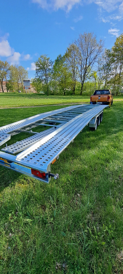 LAWETA Z NAJAZDAMI NA 2 AUTA 8,5x2M DMC 3500, 3 OSIE / CAR TRANSPORTER WITH RAMPS FOR 2 CARS 8.5x2M DMC 3500, 3 AXLES - Remorque porte-voitures: photos 4 LAWETA Z NAJAZDAMI NA 2 AUTA 8,5x2M DMC 3500, 3 OSIE / CAR TRANSPORTER WITH RAMPS FOR 2 CARS 8.5x2M DMC 3500, 3 AXLES - Remorque porte-voitures: photos 4