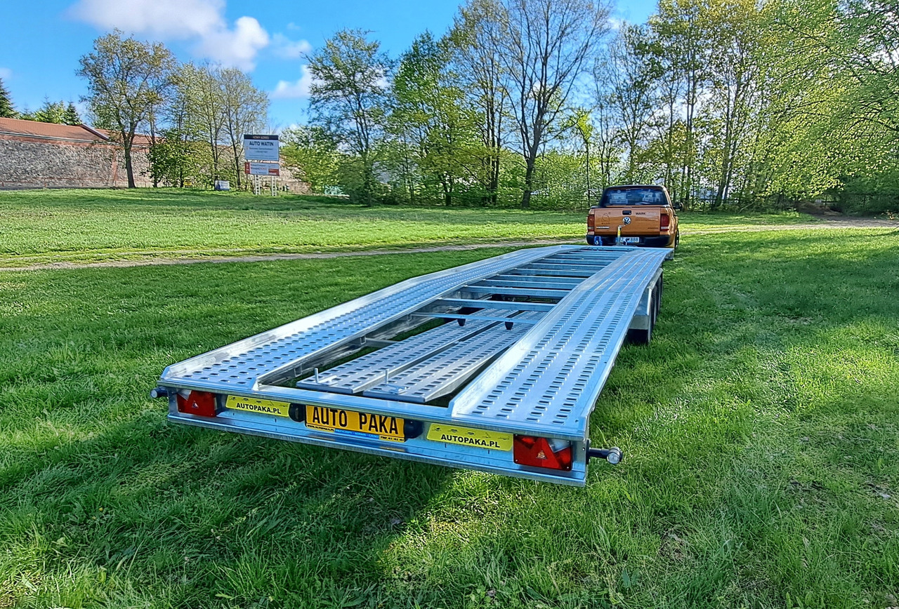 LAWETA Z NAJAZDAMI NA 2 AUTA 8,5x2M DMC 3500, 3 OSIE / CAR TRANSPORTER WITH RAMPS FOR 2 CARS 8.5x2M DMC 3500, 3 AXLES - Remorque porte-voitures: photos 2 LAWETA Z NAJAZDAMI NA 2 AUTA 8,5x2M DMC 3500, 3 OSIE / CAR TRANSPORTER WITH RAMPS FOR 2 CARS 8.5x2M DMC 3500, 3 AXLES - Remorque porte-voitures: photos 2