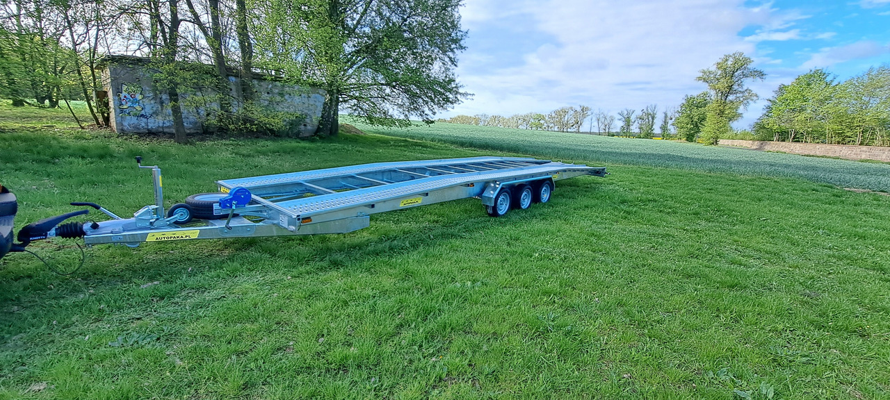 LAWETA Z NAJAZDAMI NA 2 AUTA 8,5x2M DMC 3500, 3 OSIE / CAR TRANSPORTER WITH RAMPS FOR 2 CARS 8.5x2M DMC 3500, 3 AXLES - Remorque porte-voitures: photos 3 LAWETA Z NAJAZDAMI NA 2 AUTA 8,5x2M DMC 3500, 3 OSIE / CAR TRANSPORTER WITH RAMPS FOR 2 CARS 8.5x2M DMC 3500, 3 AXLES - Remorque porte-voitures: photos 3