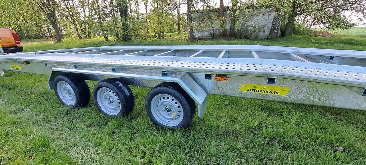 LAWETA Z NAJAZDAMI NA 2 AUTA 8,5x2M DMC 3500, 3 OSIE / CAR TRANSPORTER WITH RAMPS FOR 2 CARS 8.5x2M DMC 3500, 3 AXLES - Remorque porte-voitures: photos 5 LAWETA Z NAJAZDAMI NA 2 AUTA 8,5x2M DMC 3500, 3 OSIE / CAR TRANSPORTER WITH RAMPS FOR 2 CARS 8.5x2M DMC 3500, 3 AXLES - Remorque porte-voitures: photos 5