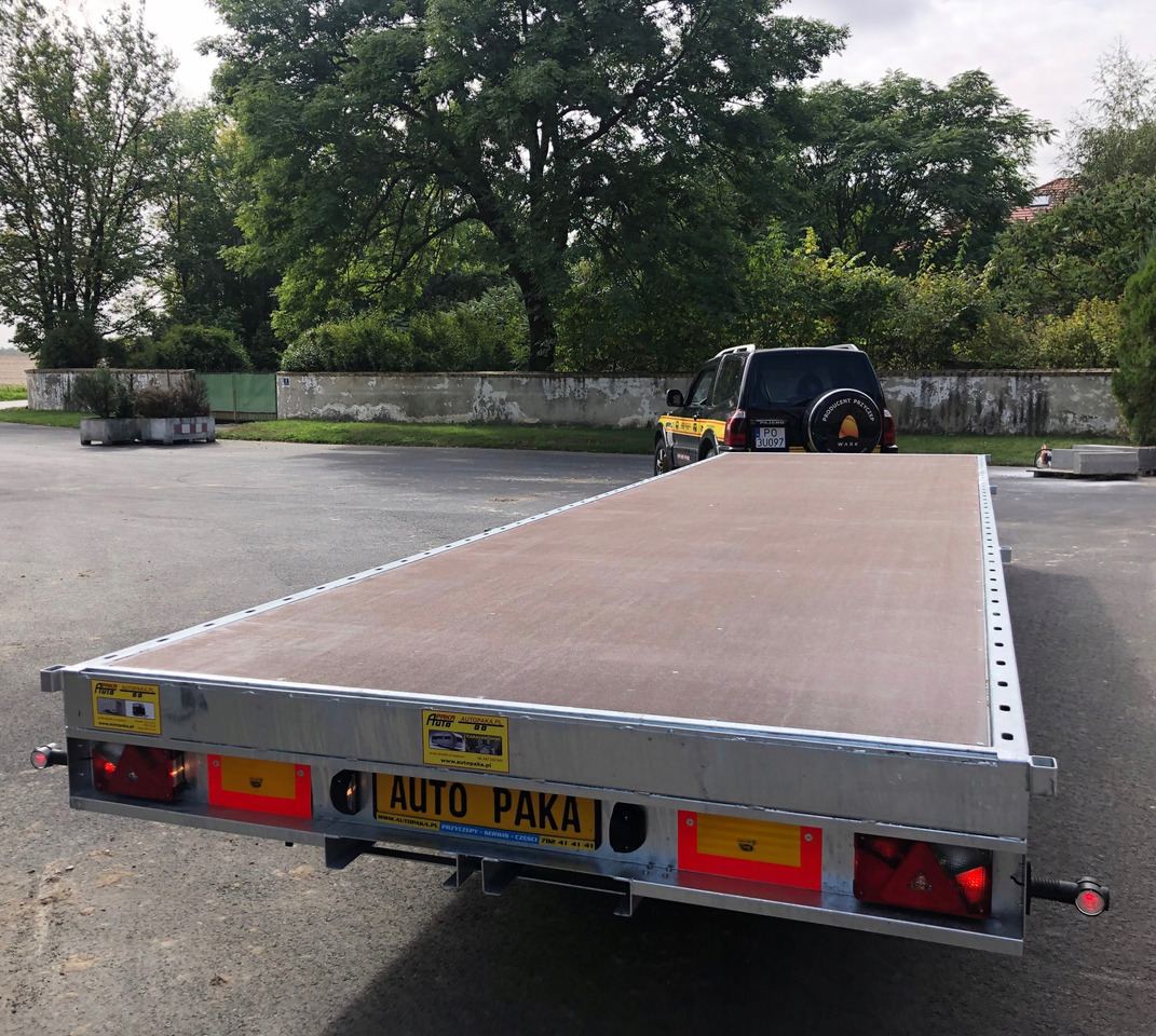 PRZYCZEPA OBROTNICA PLATFORMA 8m 3500 KG / TURNTABLE PLATFORM TRAILER 8m 3500 KG - Remorque plateau: photos 4 PRZYCZEPA OBROTNICA PLATFORMA 8m 3500 KG / TURNTABLE PLATFORM TRAILER 8m 3500 KG - Remorque plateau: photos 4
