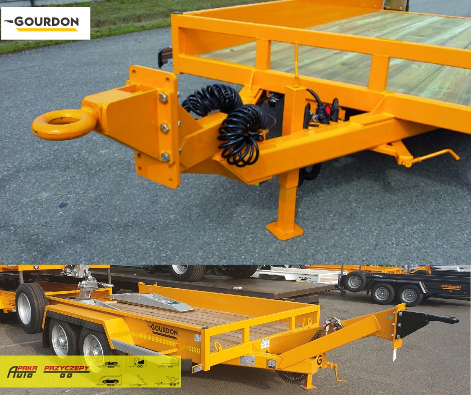 PRZYCZEPA PODKOPARKOWA MARKI GOURDON, DMC 6000 KG, 6T / GOURDON EXCAVATOR TRAILER, DMC 6000 KG, 6T - Remorque porte engin: photos 4 PRZYCZEPA PODKOPARKOWA MARKI GOURDON, DMC 6000 KG, 6T / GOURDON EXCAVATOR TRAILER, DMC 6000 KG, 6T - Remorque porte engin: photos 4