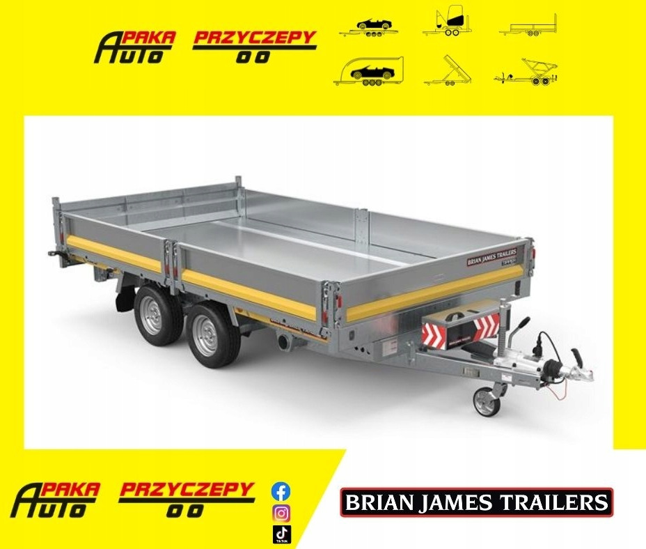 PRZYCZEPA WYWROTKA BJT CARGO TIPPER 3,6x2, 3,5T, 2 OS / BJT CARGO Tipper Trailer 3.6x2, 3.5T, 2 Axles - Remorque benne: photos 1 PRZYCZEPA WYWROTKA BJT CARGO TIPPER 3,6x2, 3,5T, 2 OS / BJT CARGO Tipper Trailer 3.6x2, 3.5T, 2 Axles - Remorque benne: photos 1