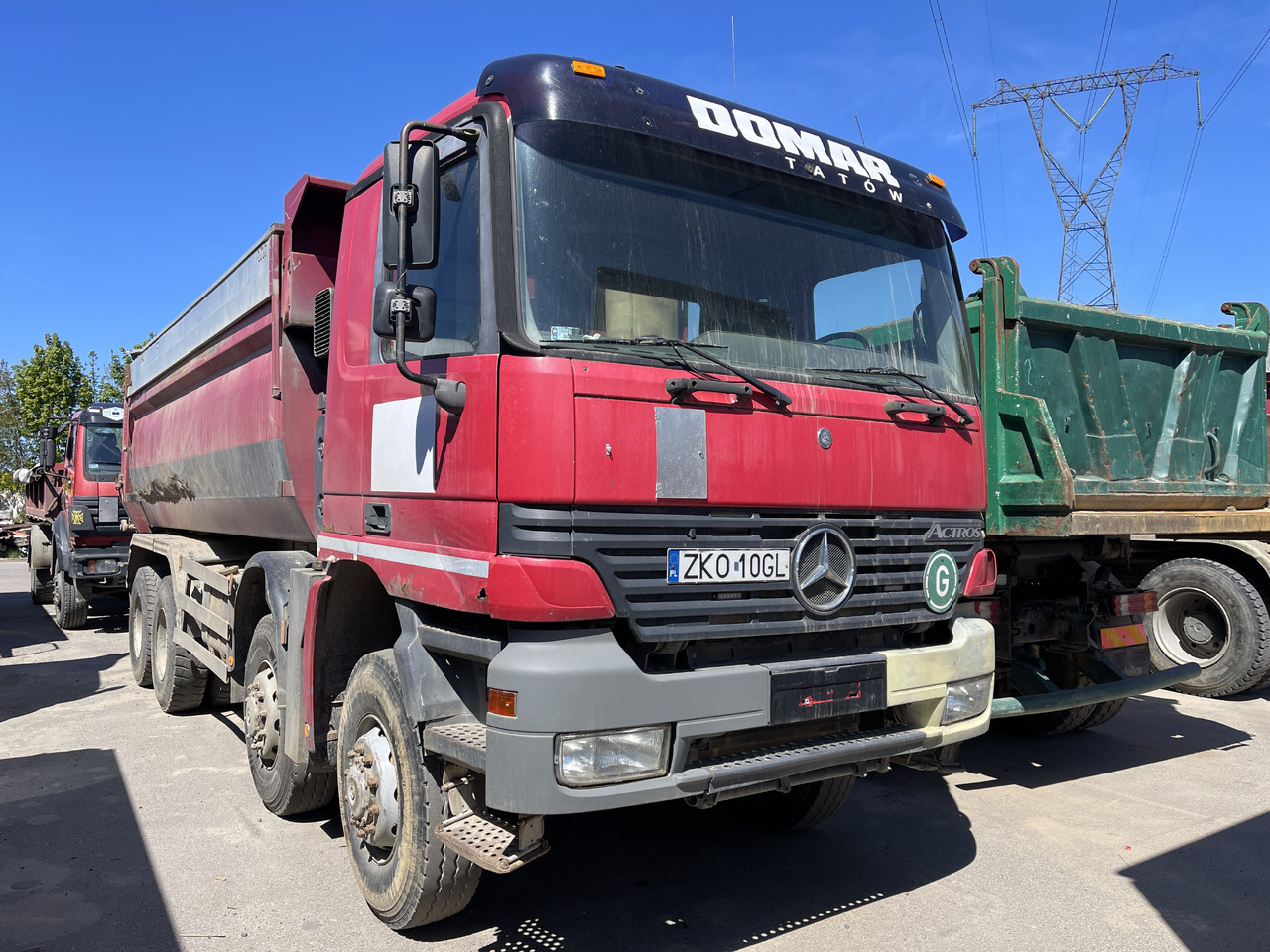 MERCEDES-BENZ Actros 4148 - Camion benne: photos 1 MERCEDES-BENZ Actros 4148 - Camion benne: photos 1
