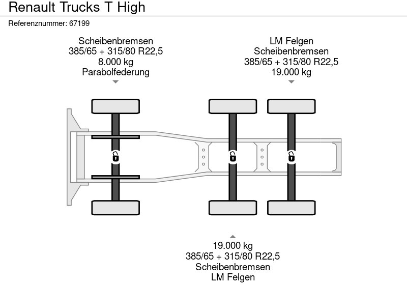 Tracteur routier Renault Trucks T High: photos 6
