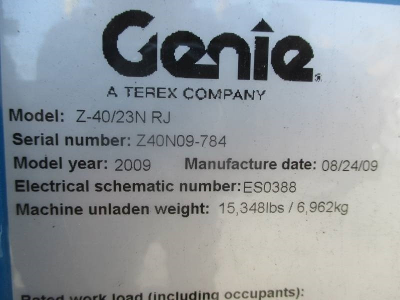 Nacelle articulée Genie Z 40/23 N RJ: photos 11