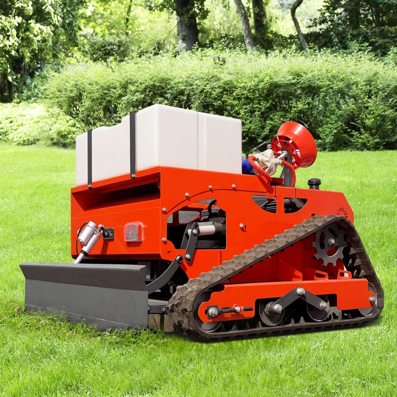 LEZUM LD1000 Multi-function remote control lawn mower Track crawler gasoline gas All-terrain Agricultural Sprayers Pesticide spraying lawn mower for sale - Motofaucheuse: photos 3 LEZUM LD1000 Multi-function remote control lawn mower Track crawler gasoline gas All-terrain Agricultural Sprayers Pesticide spraying lawn mower for sale - Motofaucheuse: photos 3