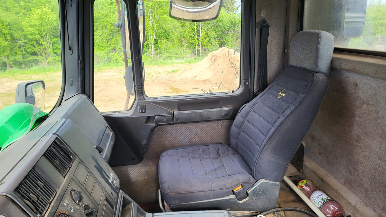 Camion benne pour transport de matériaux granulaires MAN 33.414 6X6 HIAB 102 33.414: photos 32