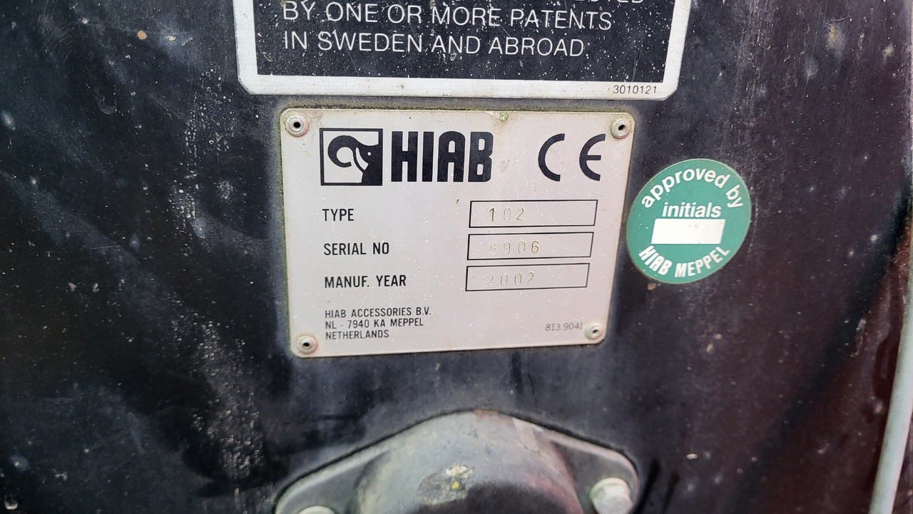 Camion benne pour transport de matériaux granulaires MAN 33.414 6X6 HIAB 102 33.414: photos 47