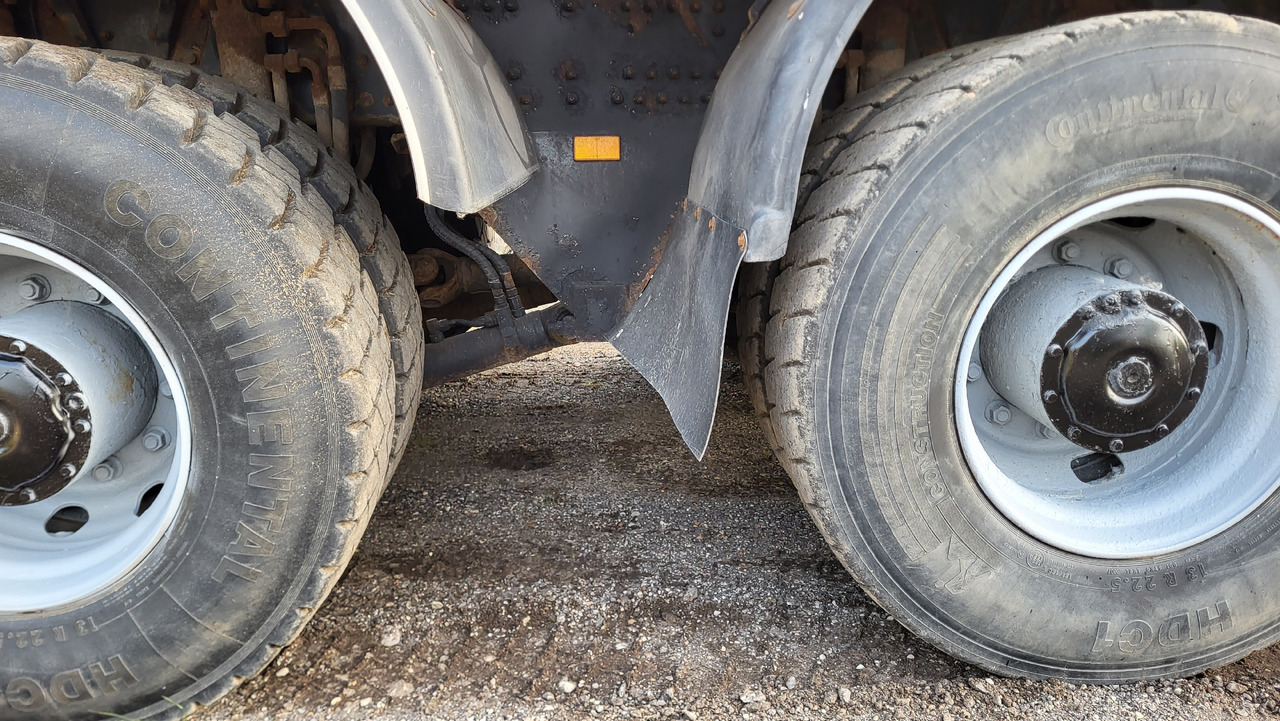 Camion benne pour transport de matériaux granulaires MAN 33.414 6X6 HIAB 102 33.414: photos 41