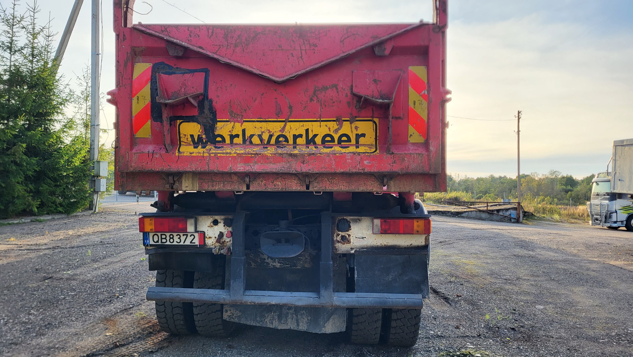 Camion benne pour transport de matériaux granulaires MAN 33.414 6X6 HIAB 102 33.414: photos 15