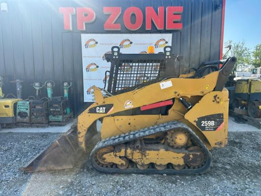 Caterpillar 259 B - 3 High Flow à 28500 € HT - Mini chargeuse: photos 2 Caterpillar 259 B - 3 High Flow à 28500 € HT - Mini chargeuse: photos 2