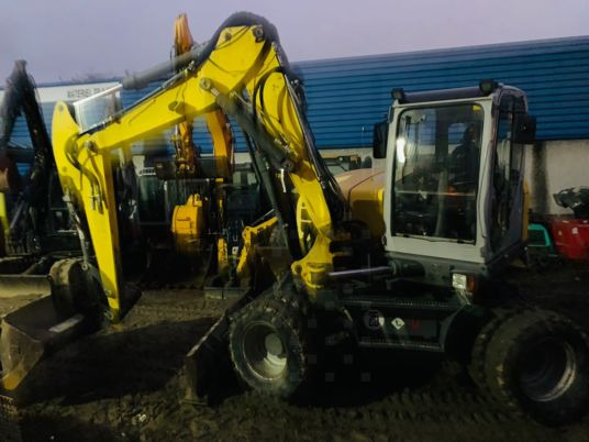 Wacker Neuson 9503-2 - Pelle sur pneus: photos 5 Wacker Neuson 9503-2 - Pelle sur pneus: photos 5