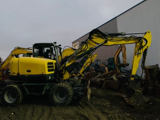 Wacker Neuson 9503-2 - Pelle sur pneus: photos 2 Wacker Neuson 9503-2 - Pelle sur pneus: photos 2