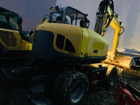 Wacker Neuson 9503-2 - Pelle sur pneus: photos 3 Wacker Neuson 9503-2 - Pelle sur pneus: photos 3