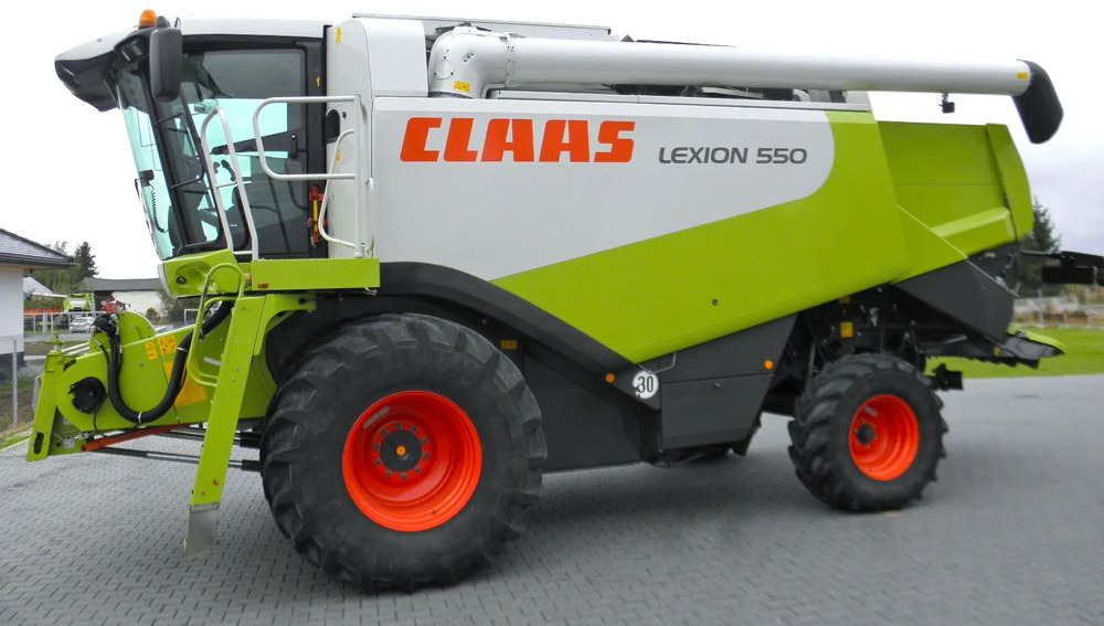 Claas Lexion 550 2005 Rok, heder V750, Najbogatsza Wersja, Nie Malowany, Stan Idealny - Moissonneuse-batteuse: photos 2 Claas Lexion 550 2005 Rok, heder V750, Najbogatsza Wersja, Nie Malowany, Stan Idealny - Moissonneuse-batteuse: photos 2