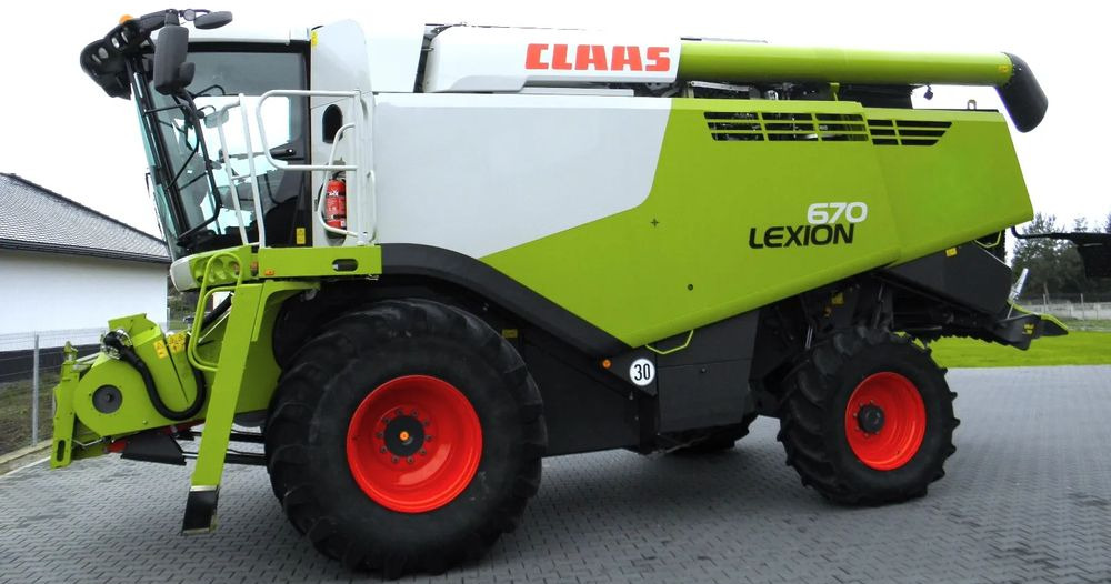 Claas Lexion 670 2019 Rok, Heder V 770, Najbogatsza Wersja, Nie Malowany, Stan Idealny - Moissonneuse-batteuse: photos 5 Claas Lexion 670 2019 Rok, Heder V 770, Najbogatsza Wersja, Nie Malowany, Stan Idealny - Moissonneuse-batteuse: photos 5