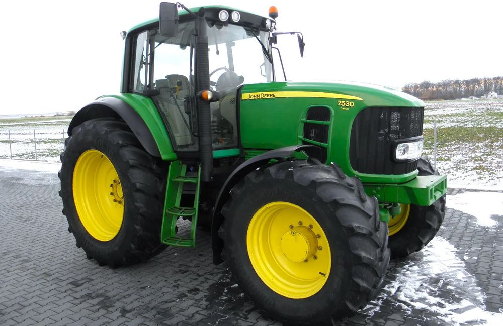 Tracteur agricole John Deere 7530 Premium 2010 Rok, POWERQUAD, Nie Malowany, Stan Bardzo Dobry: photos 7