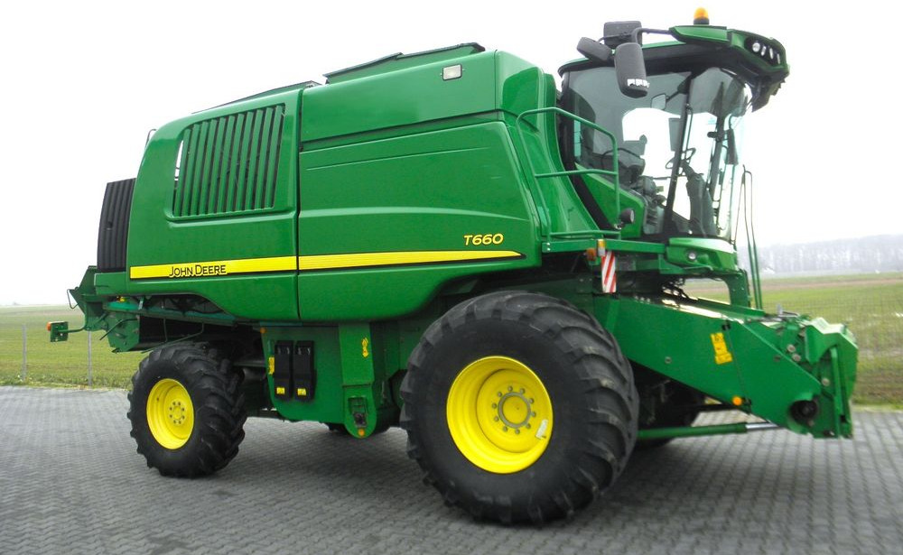 John Deere T 660 2012 Rok, heder 7,6m, Nowsza Wersja, Nie Malowany, Stan Bardzo Dobry - Moissonneuse-batteuse: photos 4 John Deere T 660 2012 Rok, heder 7,6m, Nowsza Wersja, Nie Malowany, Stan Bardzo Dobry - Moissonneuse-batteuse: photos 4