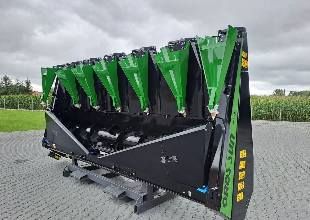 Oros Oros SUN 676 6 rzędowy, Nowe Przystawki do zbioru Słonecznika - Equipement à tournesol: photos 1 Oros Oros SUN 676 6 rzędowy, Nowe Przystawki do zbioru Słonecznika - Equipement à tournesol: photos 1