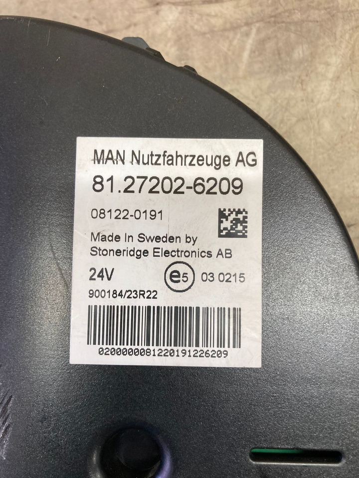 MAN MAN Lions City Kombiinstrument 81.272026209 81272026209 - Système électrique pour Bus: photos 2 MAN MAN Lions City Kombiinstrument 81.272026209 81272026209 - Système électrique pour Bus: photos 2