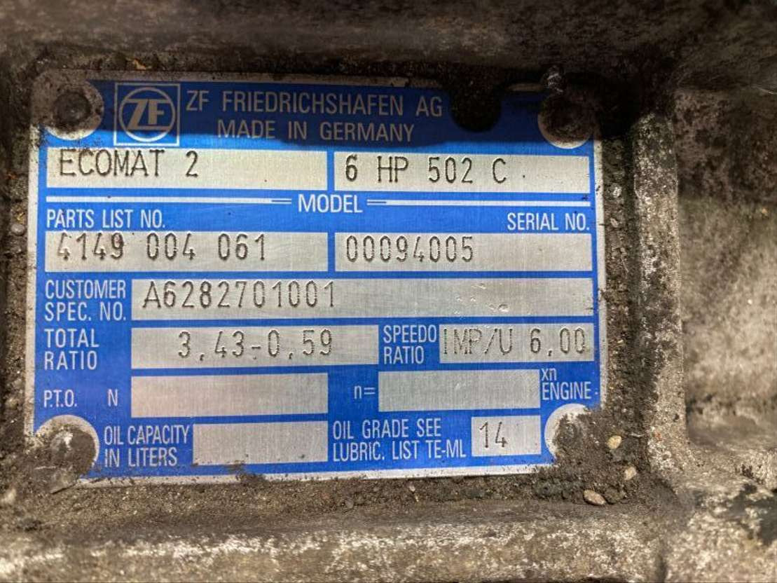 ZF Getriebe ZF 6HP 502C 5HP502C 4149004061 Mercedes Citaro Ecomat 2 - Boîte de vitesse pour Bus: photos 2 ZF Getriebe ZF 6HP 502C 5HP502C 4149004061 Mercedes Citaro Ecomat 2 - Boîte de vitesse pour Bus: photos 2