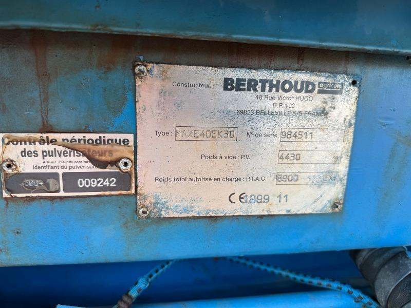 Pulvérisateur traîné BERTHOUD MAXXOR 40: photos 6 Pulvérisateur traîné BERTHOUD MAXXOR 40: photos 6