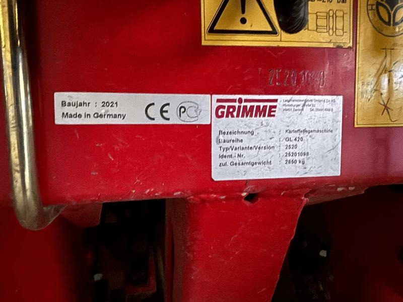 GRIMME GL420 - Planteuse de pommes de terre: photos 5 GRIMME GL420 - Planteuse de pommes de terre: photos 5