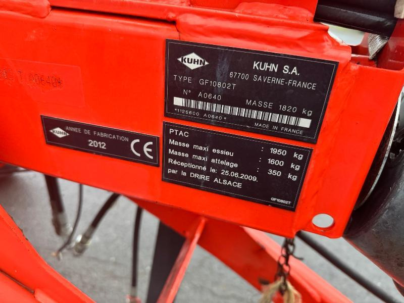 Faneuse KUHN GF10802T: photos 6 Faneuse KUHN GF10802T: photos 6