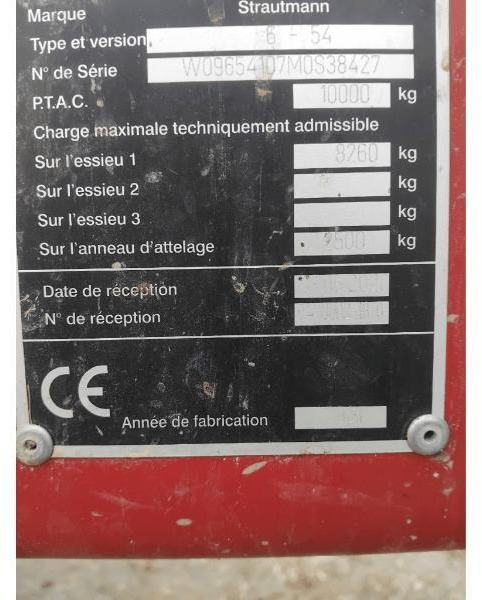 STRAUTMANN VERTIMIX 1651 - Mélangeuse: photos 4 STRAUTMANN VERTIMIX 1651 - Mélangeuse: photos 4