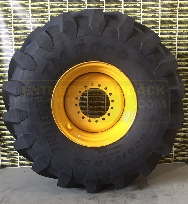 Trelleborg TM2000 620/75R26 TL for all wheel loaders on the market with 20.5R25 - Roue complète pour Chargeuse sur pneus: photos 3 Trelleborg TM2000 620/75R26 TL for all wheel loaders on the market with 20.5R25 - Roue complète pour Chargeuse sur pneus: photos 3