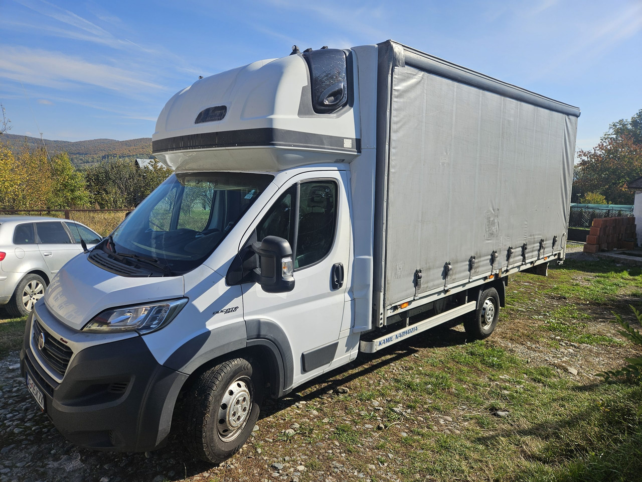 Fiat Ducato 10 Europallets - Utilitaire plateau baché: photos 2 Fiat Ducato 10 Europallets - Utilitaire plateau baché: photos 2