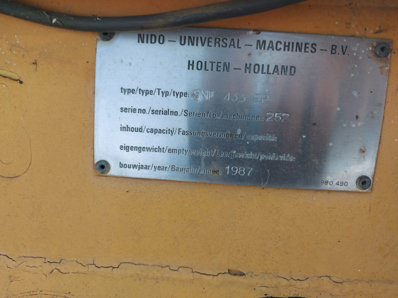 Lame à neige Nido Plow / Snow Blade / – Nido Universal Electrohidraulik – Sn 252: photos 9 Lame à neige Nido Plow / Snow Blade / – Nido Universal Electrohidraulik – Sn 252: photos 9