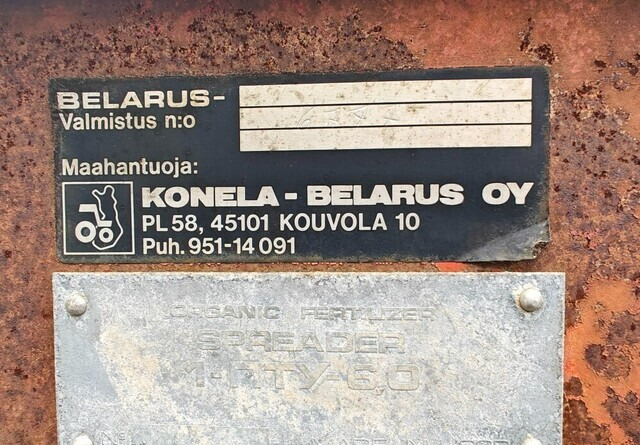 Epandeur à fumier Belarus Kuivalannan levitysvaunu - VIDEO: photos 14